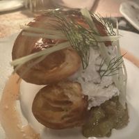 Fennel ice cream   at El Mundo Restaurante in Mexico City