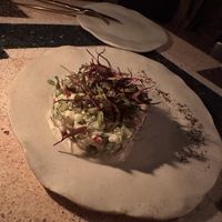 Micro greens  at El Mundo Restaurante in Mexico City