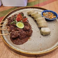 Vegan Satay at Kahuna Rooftop - Aloft Bali Seminyak in Seminyak