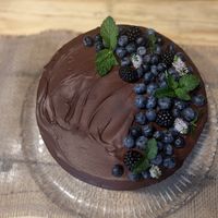 Schokokuchen!  at Seenswert - Vegane Pension und Ferienwohnungen am Ammersee in Paehl