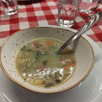 Sopa de verduras at Guesthouse Prrockaj in Theth