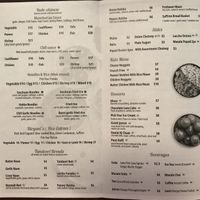 Saffron Indian Cuisine menu p. 3  at Saffron Indian Cuisine in Cary