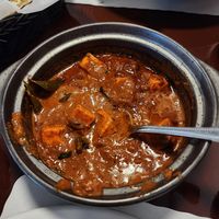 Tofu vindalo at Saffron Indian Cuisine in Cary