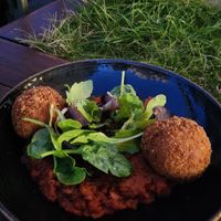 Arancini (kleine Portion - eigentlich 3 Bällchen) at Wildbader Hof in Bad Wildbad