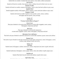 New vegan menu at Cravin Thai in Hamburg