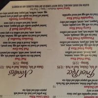 The fried rice dishes can all be made vegan. The noodles can be made vegan except for the pad thai. When ordering anything, make sure you tell them you're vegan, and they will leave out the egg and fish sauce. at Cravin Thai in Hamburg