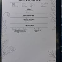 Menü  at Garden Pizza & Salad Bar in Novi Sad