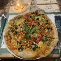 Chia Seeds Pizza  at Garden Pizza & Salad Bar in Novi Sad