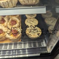 Butter chicken pies at Le Cafe Telephonique in Taihape