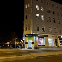 store front  at World of Pizza in Halle