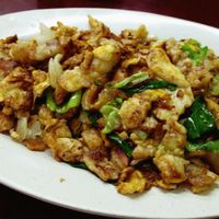 Vegetarian oyster  at Tian Ka Vegetarian in Malacca