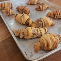 Veg croissant 🥐 at Los Padmitos - San Marcos in Quito