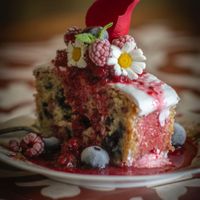 Frutos rojos  vegan 😋💚 at Los Padmitos - San Marcos in Quito