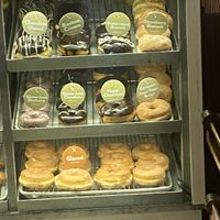 Donut case  at Stan's Donuts & Coffee - Michigan Ave in Chicago