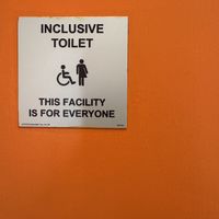 Inclusive toilets   at The Engine Room Cafe in Bridgwater
