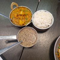 Jogi Tiune curry as part of the set meal for 1 at Aloo Tama Nepalese Restaurant  in South West London