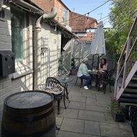 Outdoor area  at The Faulkner in Chester