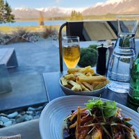 Dinner at Dark Sky Diner in Lake Tekapo