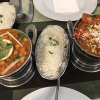   at Indian Italian restaurant in Porto