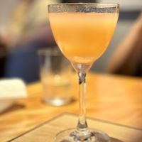 Hōjicha Peach Tea Cocktail  at Mixology Salon in Tokyo