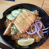 Kao pad crousty vege which came  at Pitaya in Andorra La Vella