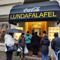  at Lundafalafel in Lund