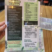   at The Green Spoon in La Fortuna