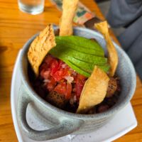 Chifrijo at The Green Spoon in La Fortuna