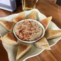 Hummus  at The Green Spoon in La Fortuna
