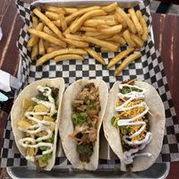 Tacos and fries  at UnBEETable  in Schenectady