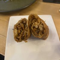 Rueben egg rolls   at UnBEETable  in Schenectady