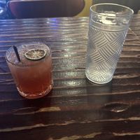 This was on the Fall Cocktails Menu it is a Pear Fig Margarita. Also amazing!!  at UnBEETable  in Schenectady