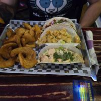 Tacos with side winders at UnBEETable  in Schenectady