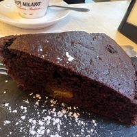 Torta al cioccolato con albicocche   at La Storta in Milan