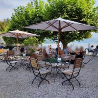 Seating at Sunset Bar in Luzern