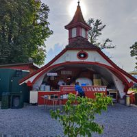 Pizza station at Sunset Bar in Luzern