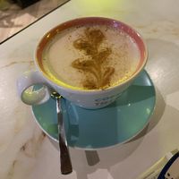 oat milk chai latte   at Tribe Malta in Valletta