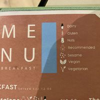 vegan in the menu  at Tribe Malta in Valletta