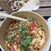 Peanut noodles  at Ho Lee Fook  in Glasgow