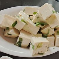 Tofu salad at Chop Chop at Luckies in Edinburgh
