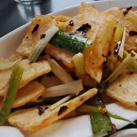 Crispy fried potato at Chop Chop at Luckies in Edinburgh