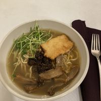 XO ramen  at Cottage St Ramen in Bar Harbor