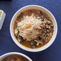 Spicy mushroom   at Cottage St Ramen in Bar Harbor