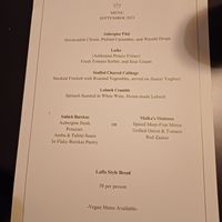 September 2023 set sharing menu at Malka in Tauranga