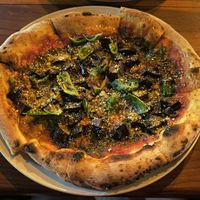 Pizza Vegana at Fellas Pizzeria & Bar in 