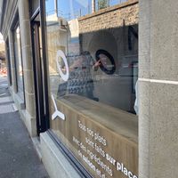 Exterior entrance at Yomi in Lausanne