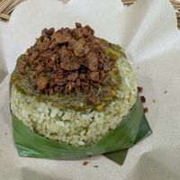 Rice dish at Sambelano - Vegetariano Cafe in Batam