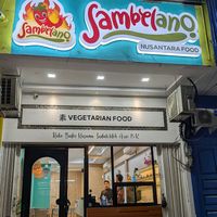 Vegetarian is no longer there. It is now  Sambelano. at Sambelano - Vegetariano Cafe in Batam