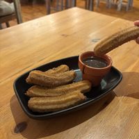 Churros! Really good   at Small World Tapas in Torquay