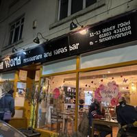 Welcoming from the outside !  at Small World Tapas in Torquay